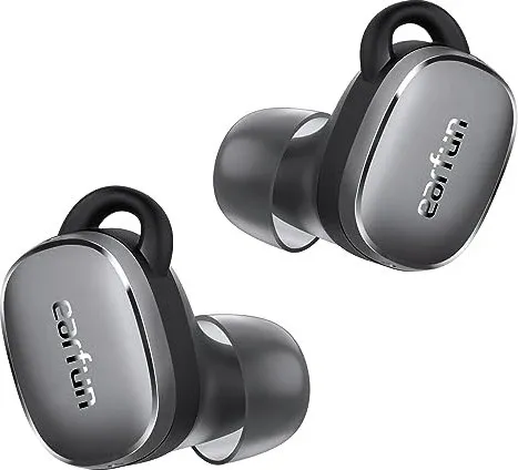 EarFun Free Pro 3 - Kabellose ANC Kopfhörer - Kopfhörer mit aktiver Geräuschunterdrückung, bis zu 6 Stunden Akkulaufzeit und komfortable Passform für ungestörtes Musikhören.