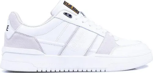 PME LEGEND Brycepoint Low Sneaker Weiß 9 1/2 - Der PME Legend Brycepoint Sneaker für Herren vereint sportlichen Stil und hohen Tragekomfort. Das zeitlose Design in Weiß passt perfekt zu jedem Outfit und ist ideal für jeden Anlass.