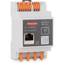 Fronius Smart Meter IP, weiß (42,0411,0347) - PV-Energiemanager zur Visualisierung und Optimierung von Energieflüssen, hilft Ihnen, Energiekosten zu senken und effizienter zu wirtschaften.