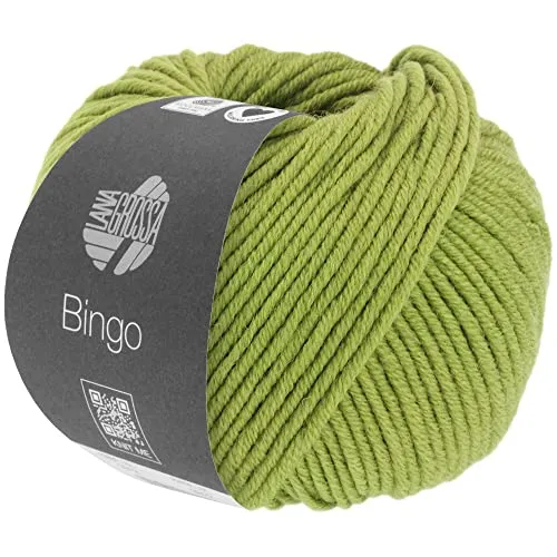 Lana Grossa Bingo Melange (We Care) 1013 - Grün melange