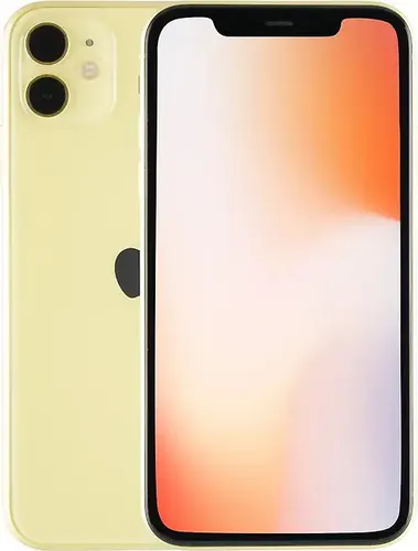 Apple iPhone 11 64GB in Gelb - Handy ohne Vertrag mit 64GB Speicher, 6,1 Zoll Display und 12 MP Kamera – ideal für Alltag, Streaming und Gaming.