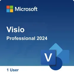Microsoft Visio Professional 2024 - Erstellen Sie professionelle Diagramme mit Microsoft Visio Professional 2024. Ideal für Teamprojekte und Datenanalysen, bietet es zahlreiche Vorlagen und Tools für einfache und ansprechende Visualisierungen.