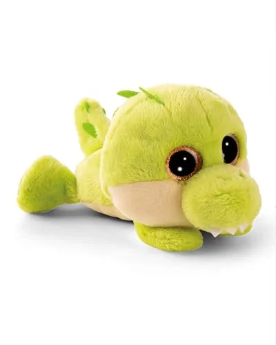 NICI Kuscheltier GLUBSCHIS Krokodil Groggo-Li 15cm-grün-Stofftier aus weichem Plüsch, niedliches Plüschtier zum Kuscheln und Spielen, für Kinder & Erwachsene, tolle Geschenkidee | 61848