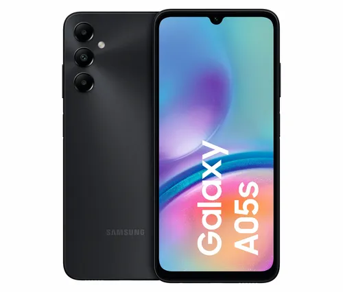 Samsung Galaxy A05s 64GB Black - 17,08cm (6,7") FHD+ Display, 50MP Triple-Kamera und Dual-SIM für vielseitige Nutzung