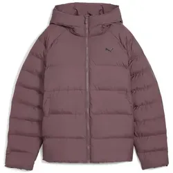 Puma Mono Hooded Jacket raisin (88) XS - Funktionsjacke mit windCELL Technologie für optimalen Windschutz und Tragekomfort. Aus 100% recyceltem Material, ideal für sportliche Aktivitäten und den Alltag.