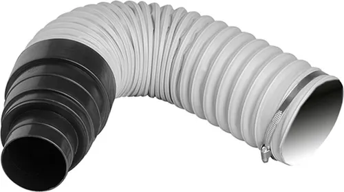 Flexschlauch DN 100, 0,75 m mit Adapter DN100 / DN 70