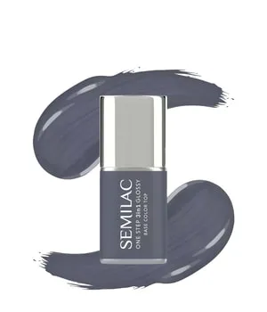 Semilac 3in1 One Step Glossy Gel Nagellack 7 ml S185 Stone Grey