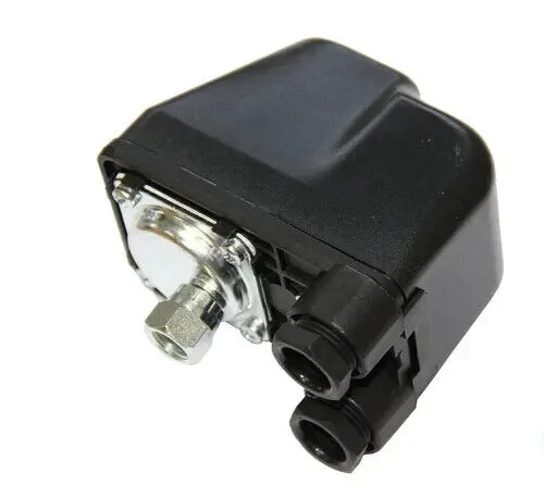 Druckschalter ITALTECNICA Pm /5 F1/4 für Autoklaven Pumpe - Smart Home Steuerung für Autoklaven, zuverlässiger Druckschalter aus Italien in elegantem Schwarz.