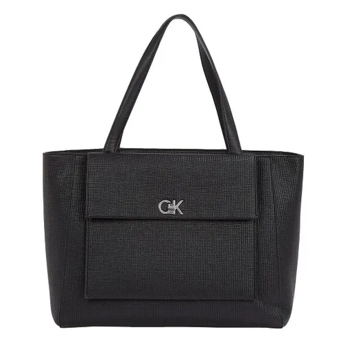 Calvin Klein Re-Lock Shopper Tasche 44 cm schwarz TAS036638