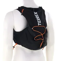 adidas Terrex Techrock 12l Traillaufweste Schwarz S - Trinksysteme für Trailrunning, leicht und komfortabel mit 12 Litern Stauraum für optimale Hydration und Ausrüstung auf deinen Abenteuern.