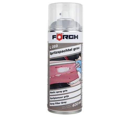 FÖRCH SPRITZSPACHTEL GRAU SPRITZFÜLLER SPRITZ SPACHTEL L269 SPRAY 400ML
