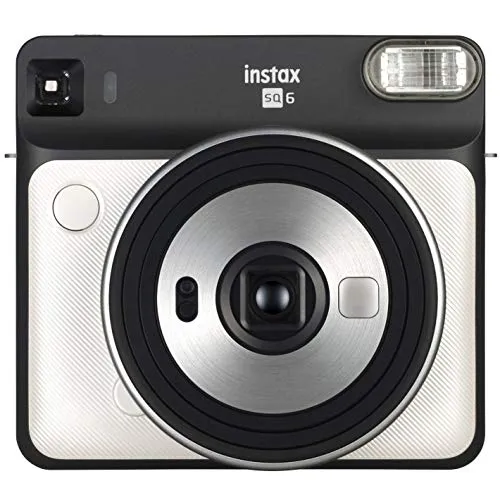instax Square SQ 6™ Pearl Weiß - Sofortbildkamera - Sofortbildkamera mit Belichtungssteuerung, Stativgewinde und Selbstauslöser für kreative Aufnahmen. Ideal für unvergessliche Momente!