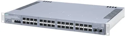 Siemens 6GK5534-5TR00-2AR3 Industrial Ethernet Switch - Managed Layer 3 IE Switch für industrielle Anwendungen, mit umfangreichen Netzwerk-Management-Funktionen und integrierter Redundanz für maximale Verfügbarkeit.