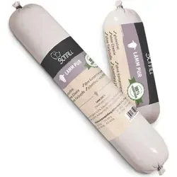 Bonali Hundewurst schnittfest Lamm pur 600g - 12 Stück - Beutelfutter für Hunde, schnittfest und ideal als Belohnung oder Training. Getreidefrei und aus Monoprotein für beste Verträglichkeit.