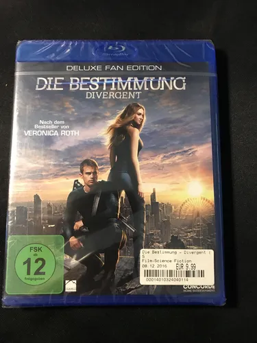 Die Bestimmung - Divergent - Deluxe Fan Edition - Blu-ray NEU in Folie @H23