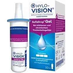 Hylo-Vision Safedrop Gel Augentropfen