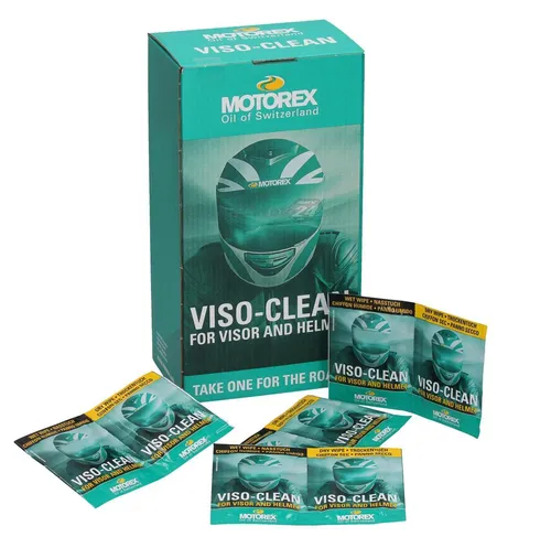 Motorex Visio-Clean 72Stück Reinigungstuch 2-teilig in Box
