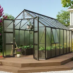 Vitavia Gewächshaus "Olymp 11500" mit Zubehör - Garten-Zubehör: Aktionsangebot inkl. über 100 Euro Zubehör wie Hygrometer und Min-Max-Thermometer für optimale Pflanzenpflege.
