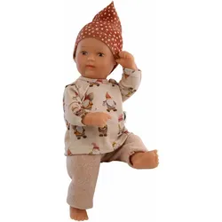 Schildkröt-Puppen Mein 1. Baby 28 cm - Puppen für Kinder ab 9 Monaten, hygienisch abwaschbar und handgefertigt in Thüringen, ideal als erster Spielkamerad mit süßer Wichtelkleidung.