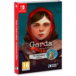Gerda: A Flame In Winter - Nintendo Switch, Abenteuer Spiel mit packender Story und emotionalen Entscheidungen - Nintendo Switch-Spiele, erlebe eine bewegende Geschichte im Widerstand während des Zweiten Weltkriegs.