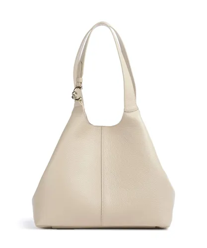 Coccinelle C-Easy Beuteltasche aus genarbtem Leder - Elegante Damen Beuteltasche in Sandshell, ideal für den täglichen Gebrauch und vielseitig kombinierbar. Hochwertiges Material sorgt für Langlebigkeit und Stil.