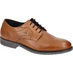 camel active CANY Herrenschuhe - elegante Schnürschuhe in Braun - Businessschuhe aus hochwertigem Echtleder mit herausnehmbarem Fußbett für individuellen Komfort. Ideal für stilvolle Auftritte im Büro oder bei besonderen Anlässen.