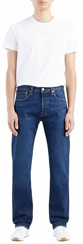 Levi's Herren 501 Original Fit Jeans, Do The Rump, 36W / 34L - Klassische Jeans mit regulärer Passform, ideal für jeden Anlass. Geknöpfter Hosenschlitz und fünf praktische Taschen sorgen für Komfort und Stil.
