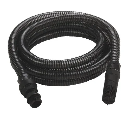 Original Einhell Saugschlauch 7 m für Gartenpumpen - Schläuche für Staubsauger – Hochwertiger 7 m Saugschlauch aus strapazierfähigem Kunststoff, inkl. Adapter und Rückschlagventil, ideal für Einhell Gartenpumpen und Hauswasserwerke.