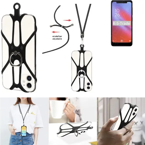 Handykette für Vodafone Smart N10 Handy-Ring Handykordel