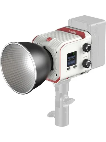 SMALLRIG 5340 RC 100C COB LED Videolicht - Lite Version - Dauerlichter für professionelle Videoaufnahmen, bietet hohe Lichtleistung und Energieeffizienz in kompakter Bauweise.