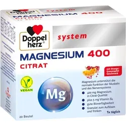 Doppelherz system Magnesium 400 Citrat Granulat Inhalt: 120 g