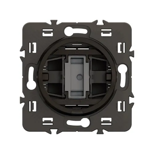 Legrand CM2006 Schalter oder Hin- und Her-Ringleuchte Celane – Grau - Eleganter Lichtschalter in Grau, ideal für moderne Innenräume. Robust und benutzerfreundlich, sorgt für eine einfache Steuerung Ihrer Beleuchtung.