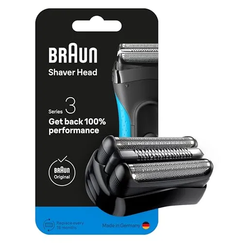 Braun Zubehör Combipack 21B - Rasierzubehör für Series 3, original von Braun, garantiert 100% Leistung und hautfreundliche Rasur dank innovativer Klingentechnologie.