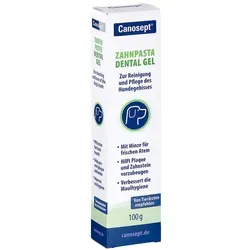 Canosept Zahnpasta für Hunde - Arzneimittel zur Zahnreinigung bei Hunden, fördert die Mundhygiene und hilft bei der Bekämpfung von Zahnbelag.