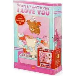 LEGAMI 7 Days & 7 Ways to say I Love You Geschenkbox - Überraschende Geschenkbox für den Valentinstag mit 7 liebevollen Überraschungen, ideal für romantische Gesten und besondere Anlässe.