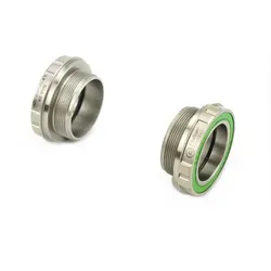 Enduro Bearings MAXHit Innenlager BSA29, 68/73mm, 29mm, silver - Hochwertiges Tretlager für Veloantrieb, bietet maximale Effizienz und Langlebigkeit mit verbesserter Performance für anspruchsvolle Fahrer.