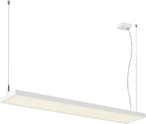 SLV WORKLIGHT PRO 120 1007469 - Pendelleuchte mit DALI-Steuerung, ideal für optimale Arbeitsplatzbeleuchtung gemäß DIN EN 12464:2021, blendfrei für höchsten Komfort.