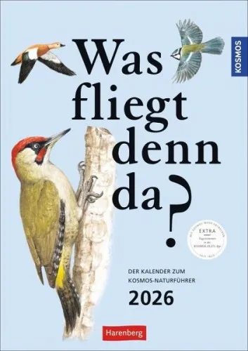 KOSMOS Was fliegt denn da? Wochenplaner 2026 - Der Kalender zum|Kalender