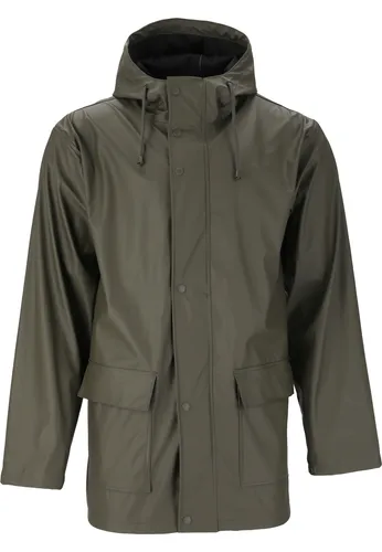 Regenjacke WEATHER REPORT "Torsten" - Herren, Gr. XXXL, dunkelgrün - Funktionsjacke mit 100% wasserdichter PFC-freier Beschichtung und verschweißten Nähten, ideal für nasses Wetter und maximale Bewegungsfreiheit.