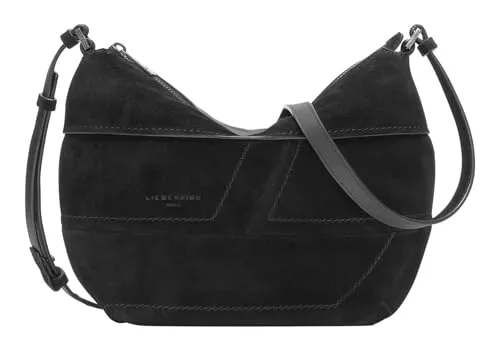 Liebeskind Berlin Edda Promo Hobo Bag - Schultertasche aus echtem Leder - Schultertasche in elegantem Design mit geräumigem Innenleben, ideal für Bücher und Laptop. Abnehmbarer, verstellbarer Schulterriemen für maximalen Komfort.