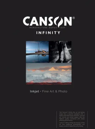 CANSON Infinity Baryta Photo II matt 310 g/m² A3+ 25 Blatt - Drucker-Fotopapier mit hervorragender Farbwiedergabe und mattem Finish, ideal für hochwertige Fotodrucke und Kunstreproduktionen.