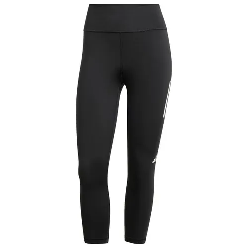 adidas Own The Run 3/4 Lauftight Damen - Schwarz, Größe XS - Trainingsbekleidung für Damen, nachhaltig produziert und ideal für komfortables Laufen bei jedem Wetter.