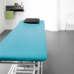 Traumschlaf Frottee Liegenbezug für Behandlungsliegen ca. 65x190 cm | hellblau - blau
