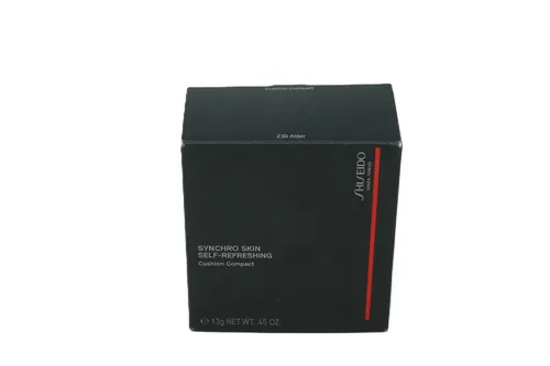 Shiseido Ginza Tokyo Synchro Skin Cushion Compact 13g 230 Alder - Hochwertiger Cushion Compact für einen gleichmäßigen Teint, leicht und angenehm auf der Haut. Ideal für unterwegs und für ein frisches Finish.
