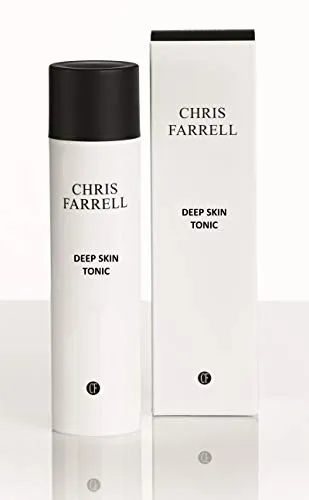 Chris Farrell Cleansing Deep Skin Tonic 200ml - Gesichtsreinigung mit neutralisierender Meerwasser-Lotion, die wertvolle Mineralien enthält und alkoholfrei ist. Ideal für seborrhoische und unreine Haut.