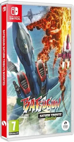 BATSUGUN Saturn Tribute Boosted NS - Spiele für Nintendo Switch mit modernen Quality-of-Life-Funktionen wie Zurückspulen und Speichern. Passe dein Spielerlebnis individuell an und genieße neu arrangierte Musik von berühmten Videospiel-Komponisten!