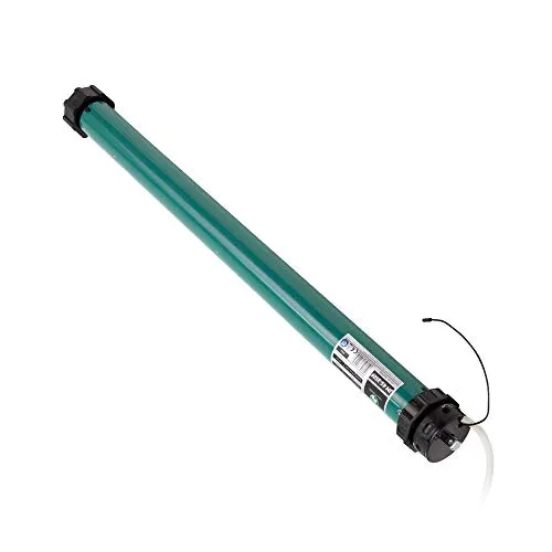 JULIUS MAYER Funk Rolladenmotor JM45-350F, SW 60 mm, 65 kg Zugkraft - Der Funk-Rohrmotor überzeugt durch ein geräuschloses 3-stufiges Planetengetriebe und hat einen integrierten Überhitzungsschutz. Punktgenaue Endpunkt-Einstellung ohne Nachjustierung. Inklusive 3 m Anschlusskabel für einfache Installation.