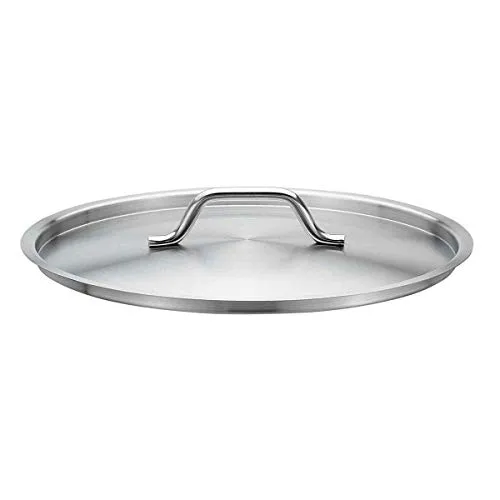 Spring Brigade Premium Plus Topfdeckel 32 cm Edelstahl - Hochwertiger Topfdeckel aus Edelstahl, passend für Suppentöpfe. Perfekte Passform für gleichmäßiges Garen und einfache Handhabung.