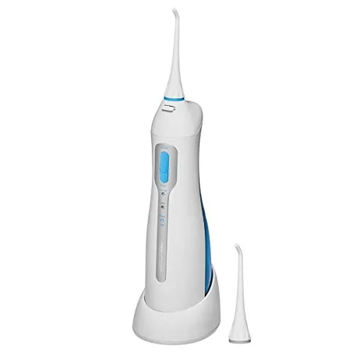 ProfiCare Akku-Munddusche für optimale Zahnreinigung, Water Flosser zur Reinigung und Massage des Zahnfleisches, auch als Zahnzwischenraumreiniger geeignet, Munddusche kabellos, PC-MD 3026 A