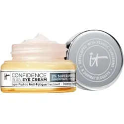it Cosmetics Anti-Aging Confidence Eye Cream 15 ml - Augenpflege mit Hyaluronsäure und Kollagen, reduziert dunkle Schatten und Fältchen für einen strahlend wachen Blick.